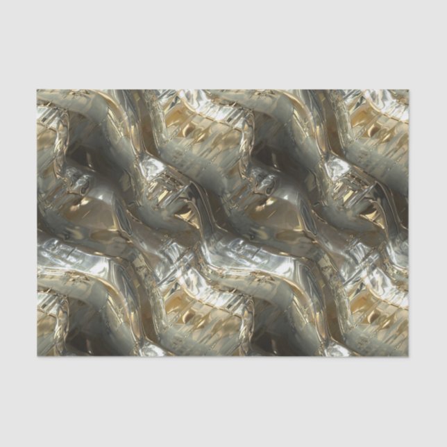 Papier Mousseline Metal Love 13 & 14A-D Options Papier Tissu (Recto)