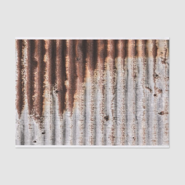 Papier Mousseline Metal Vintage (Recto)