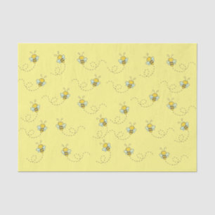 Papier Mousseline Miel Bee