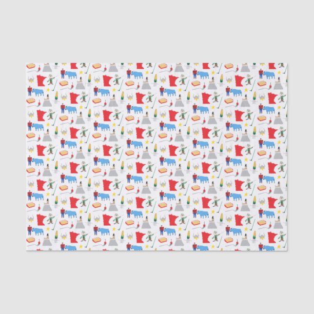 Papier Mousseline Minnesota (Recto)
