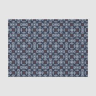 Papier Mousseline Minuit sombres Prairie Ouest gothique Floral