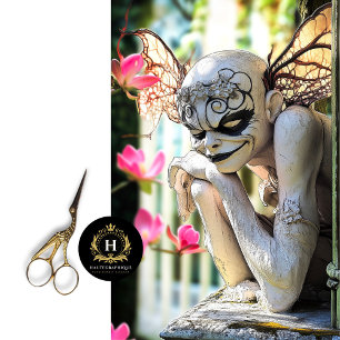 Papier Mousseline Mischievious Gothique Paris Gargoyle Découpage