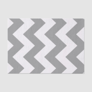 Papier Mousseline Mod audacieux gris Chevron