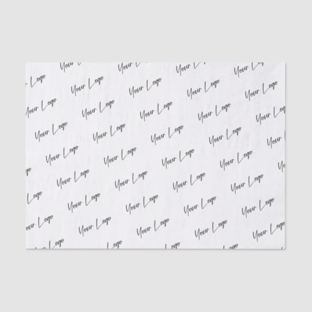Papier Mousseline Modèle commercial du logo signature (Recto)