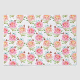 Papier Mousseline Modèle floral