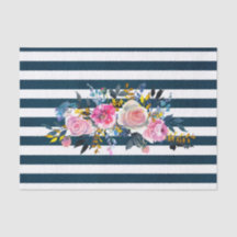 Modèle floral à bande moderne