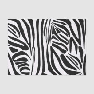 Papier Mousseline Modèle Zèbre