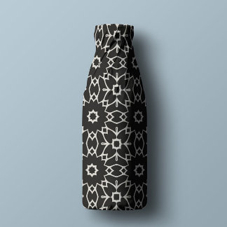 Papier Mousseline Moderne Motif géométrique noir et blanc