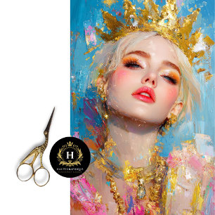 Papier Mousseline Mois de l'Histoire des Femmes Découpe de Reine Abs