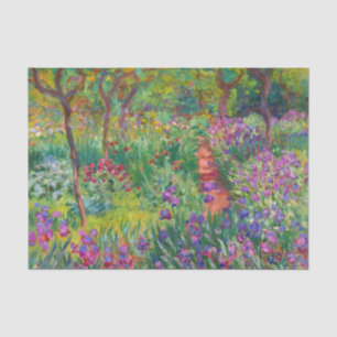 Papier Mousseline Monet "Le jardin d'Iris à Giverny"