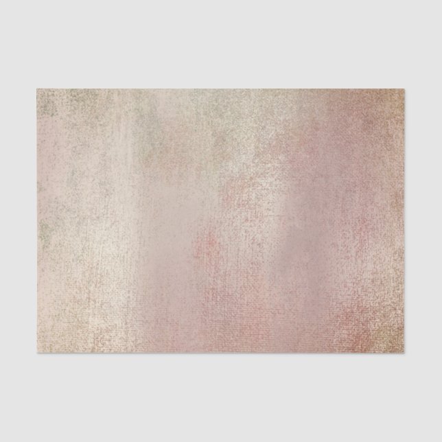 Papier Mousseline Monnaie en poudre rose rose or métallique (Recto)