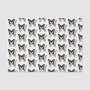 Papier Mousseline Monogramme de l'ombre des papillons jamaïcains