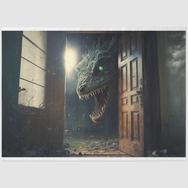 Papier Mousseline Monstres lurk (Recto)