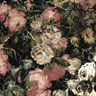 Moody Flowers Tissus Papier