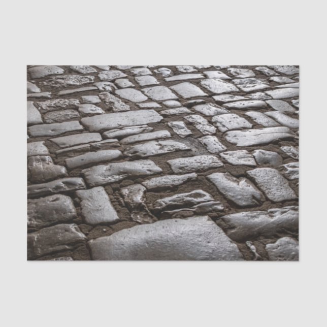 Papier Mousseline Moonlit Cobblestones (Recto)