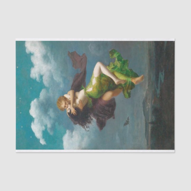 Papier Mousseline Moritz Stifter - Allégorie des Traums (Recto)