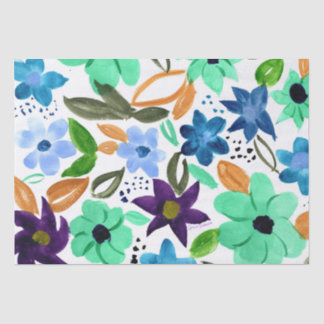 Papier Mousseline Morning Mint tissue paper