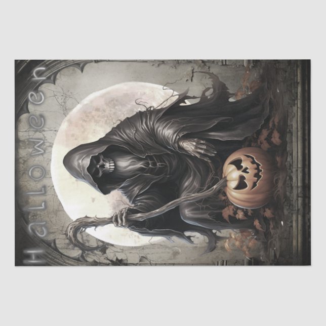 Papier Mousseline Mort d'une Faucheuse mystique (Recto)