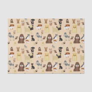 Papier Mousseline motif