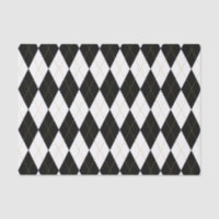 Motif à motifs de losanges d'or du blanc | du noir