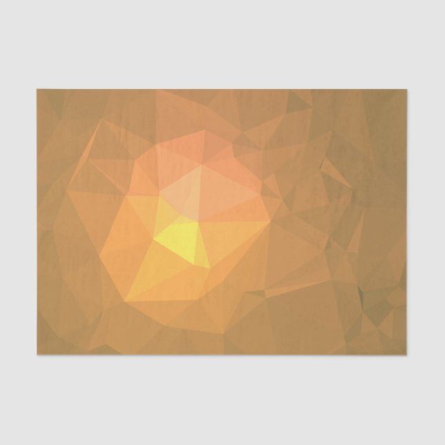 Papier Mousseline Motif Abstrait et coloré - Pocahontas (Recto)