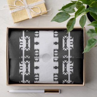 Papier Mousseline Motif africain Ebony Rhythm