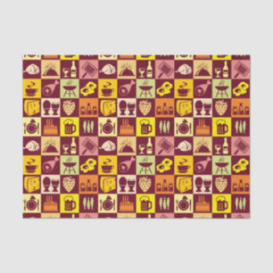 Papier Mousseline Motif alimentaire 3