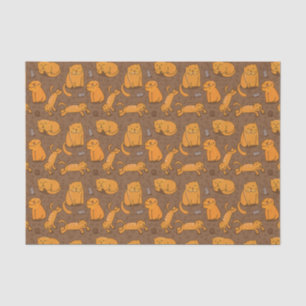 Papier Mousseline Motif avec des chats