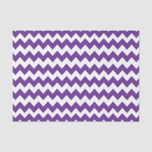 Papier Mousseline Motif blanc et pourpre de Chevron