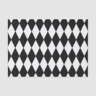 Motif blanc noir de harlequin