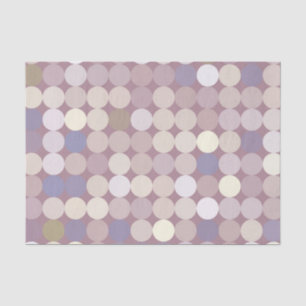 Papier Mousseline Motif d'abrégé sur cercles de tissu