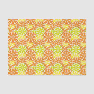 Papier Mousseline Motif d'agrume
