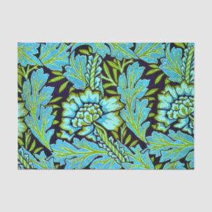 Papier Mousseline Motif d'Anemone par William Morris,