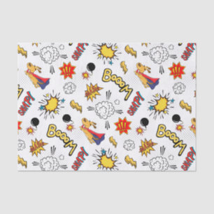 Papier Mousseline Motif de bande dessinée mignon 