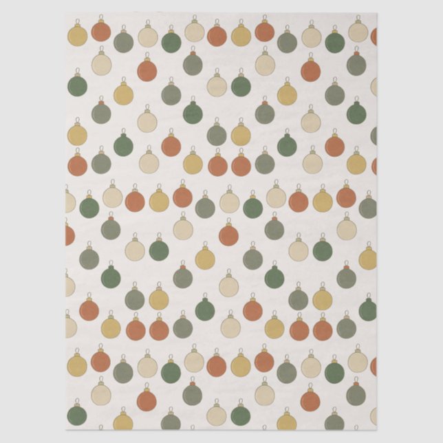 Papier Mousseline Motif de boules arrondies (Recto)