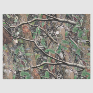 Papier Mousseline Motif de camouflage de chasse 4