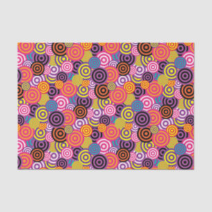 PAPIER MOUSSELINE MOTIF DE CERLCS FUNKYS