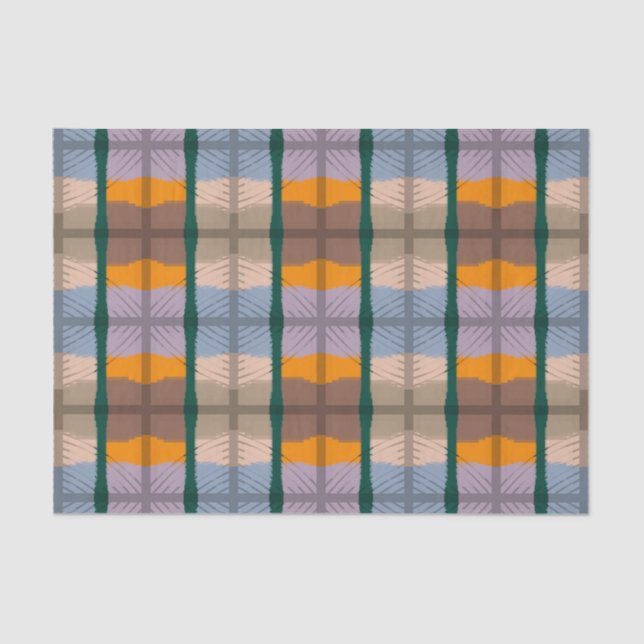 Papier Mousseline Motif de détection miroir empilable (Recto)