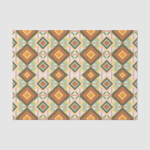 Papier Mousseline Motif de diamants d'art de la pop sud-ouest