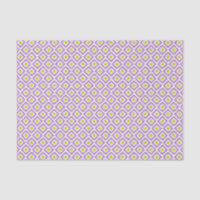 Motif de diamants Ikat violet et vert