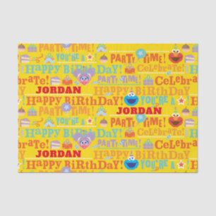 Papier Mousseline Motif de fête de Sesame Pals