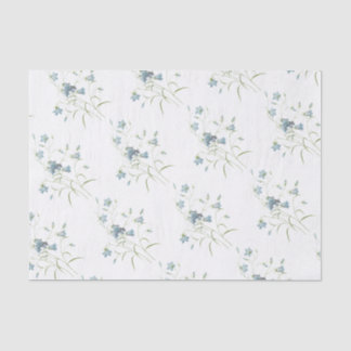 Papier Mousseline Motif de fleurs Campanula