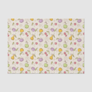 Papier Mousseline Motif de fruits