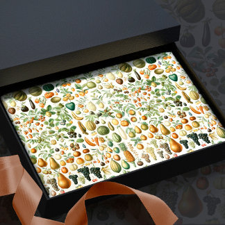 Papier Mousseline Motif de fruits de l'Adolphe Millot