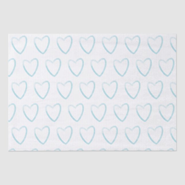 Papier Mousseline Motif de mariage Pretty Heart  (Recto)