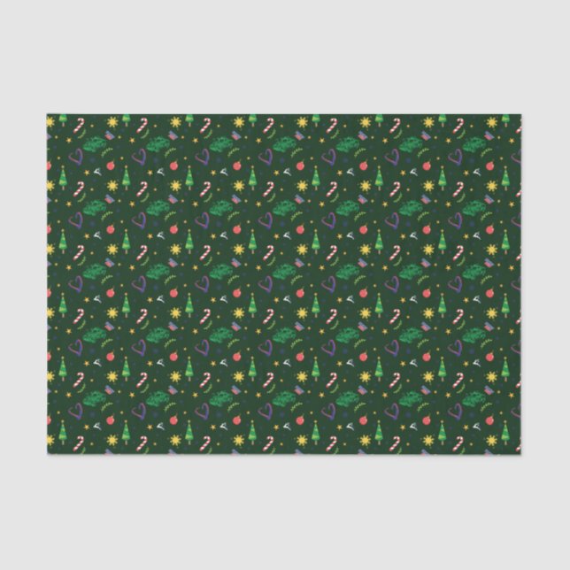 Papier Mousseline Motif de Noël philippin Pinoy Ako (Recto)