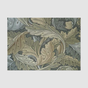 Papier Mousseline Motif de nouveau d'art de William Morris, cru,