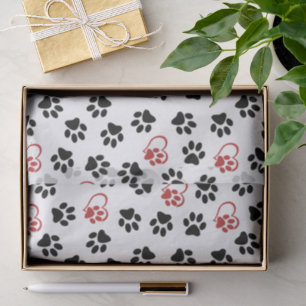 Papier Mousseline Motif De Pâtes, Pâtes Noires, Pâtes Rouges, Coeurs