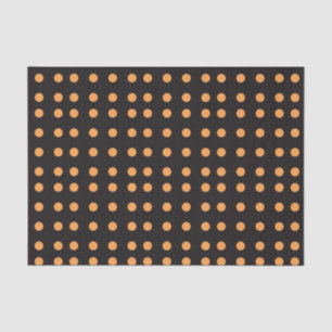 Papier Mousseline Motif de point de polka d'Halloween