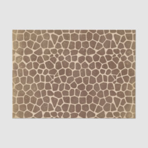 Papier Mousseline Motif de points de girafe